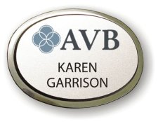 (image for) AVB Executive Oval Silver Badge
