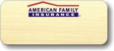 (image for) American Family Insurance Gold Logo Only Badge