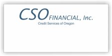 (image for) CSO Financial Credit Services of Oregon Logo Only White Badge