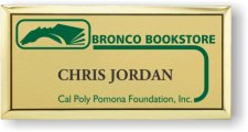 (image for) Cal Poly Bronco Bookstore Executive Gold Badge