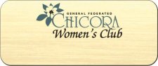 (image for) Chicora Women's Club Logo Only Gold Badge