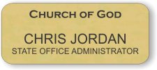 (image for) Church of God Gold Badge