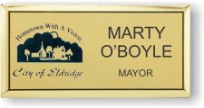 (image for) City of Eldridge Executive Gold Badge