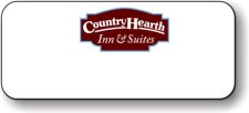 (image for) Country Hearth Inn & Suites White Logo Only Badge
