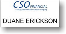 (image for) CSO Financial A Billing... White Badge
