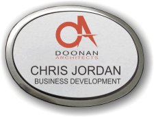 (image for) Doonan Architects Silver Executive Oval Badge