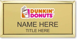 (image for) Dunkin\' Donuts Executive Gold Badge