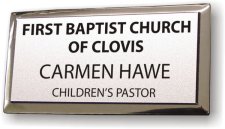 (image for) First Baptist Church of Clovis Executive Silver Badge