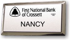 (image for) First National Bank of Crossett Silver Executive Style 1