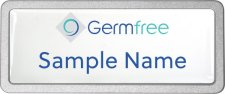 (image for) Germfree Pebbled Prestige Badge with White Insert