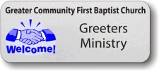 (image for) Greater Community First Baptist Silver Badge
