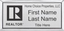 (image for) Home Choice Properties Realtor Logo Executive Silver Badge