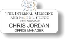 (image for) Internal Medicine & Pediatric Clinic Shaped badge
