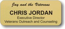 (image for) Jay and the Veterans Gold Badge
