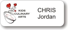 (image for) Kids Culinary Arts White Badge