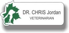 (image for) Maple Ridge Veterinary Clinic Shaped White Badge