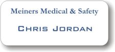 (image for) Meiners Medical & Safety White Badge