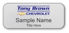 (image for) Tony Brown Chevrolet Standard Silver badge