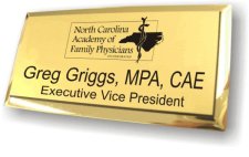 (image for) NC Academy of Family Physicians Executive Gold Badge