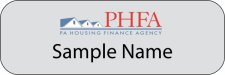 (image for) PA Housing Finance Agency Shaped Silver badge