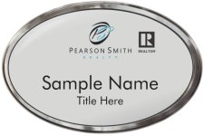 (image for) Pearson Smith Realty Oval Polished Prestige Badge