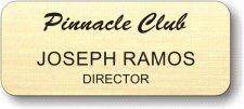 (image for) Pinnacle Club Gold Badge