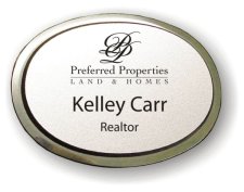 (image for) Preferred Properties Executive Oval Silver Badge