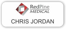(image for) Red Pine Medical White Badge