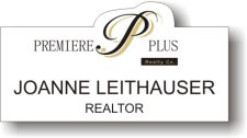 (image for) Premiere Plus Realty Shaped Badge