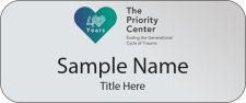 (image for) Child Abuse Prevention Center Silver Badge The Priority Center Logo B