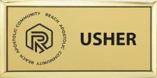 (image for) Reach Apostolic Community Executive Gold USHER badge