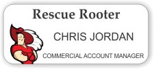 (image for) Rescue Rooters White Badge