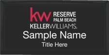 (image for) Keller Williams Reserve Palm Beach Black Executive Badge