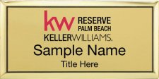 (image for) Keller Williams Reserve Palm Beach Gold Executive Badge