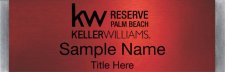 (image for) Keller Williams Reserve Palm Beach Small Meridian Silver badge