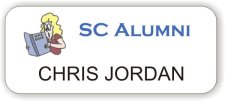 (image for) SC Alumni White Badge