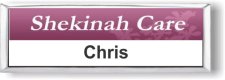 (image for) Shekinah Care Small Silver Executive Badge