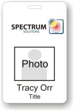 (image for) Spectrum Solutions Photo ID Badge