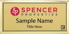 (image for) Spencer Properties Gold Executive badge with Realtor Logo