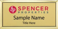 (image for) Spencer Properties Gold Executive badge