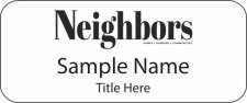 (image for) Steinborn & Associates Real Estate | Neighbors White Name Badge