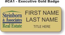 (image for) Steinborn & Associates Real Estate Gold Badge