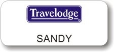 (image for) #WF - Travelodge Logo A White Badge