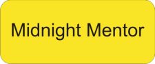 (image for) Virtua Memorial Hospital Midnight Mentor Yellow Badge