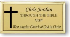 (image for) West Angeles Church of God in Christ Executive Gold Badge
