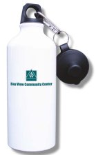 (image for) Bay View Community Center Water Bottle - White