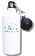 (image for) Buckhead Facial Plastic Surgery Water Bottle - White