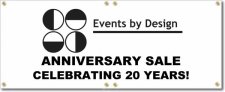 (image for) Events by Design, Inc. Banner Logo Center