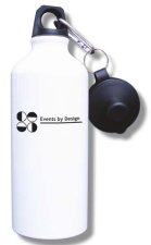 (image for) Events by Design, Inc. Water Bottle - White