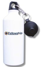 (image for) Fellowship Church Water Bottle - White